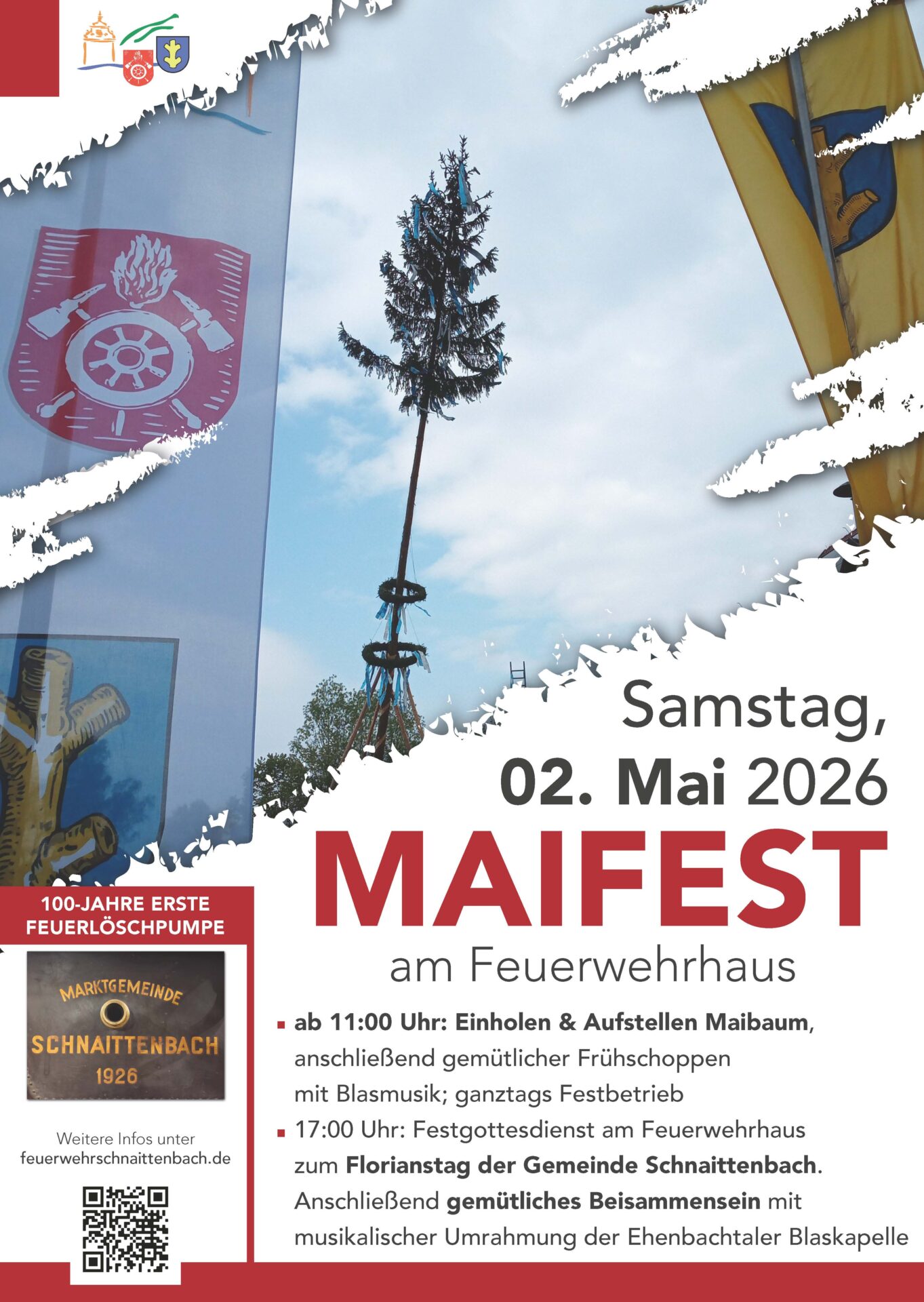 You are currently viewing Maifest mit Florianstag und Pumpen-Jubiläum