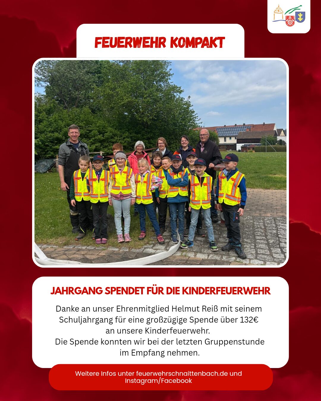 You are currently viewing Spende an unsere Kinderfeuerwehr – vielen Dank Helmut!