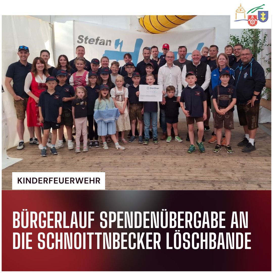 You are currently viewing Bürgerlauf 2026 mit Spendenübergabe an die Kinderfeuerwehr