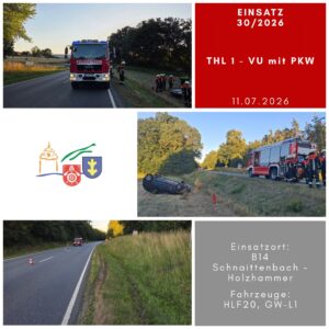 THL 1 – VU mit PKW