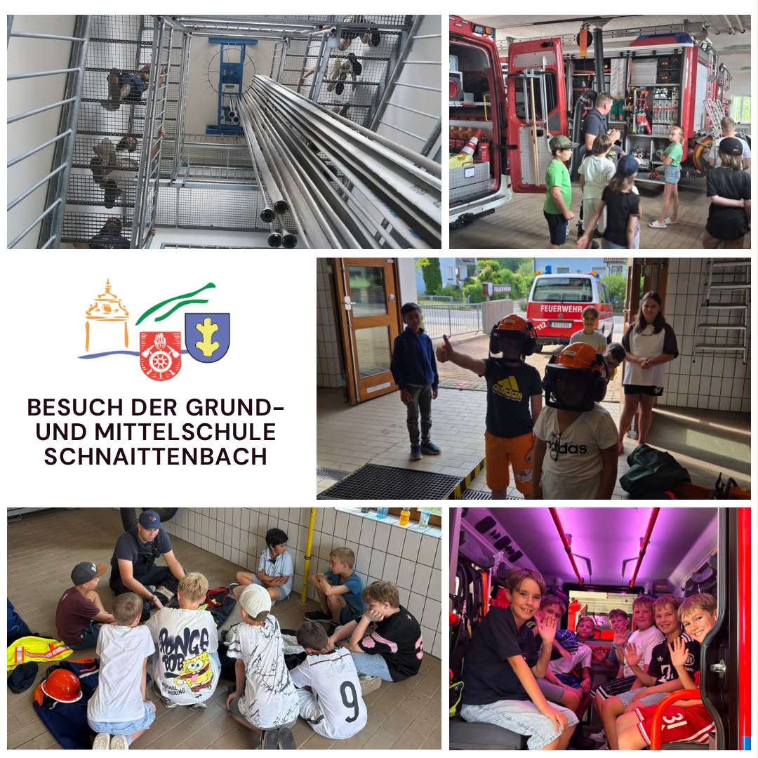 You are currently viewing Grundschule zu Besuch bei der Feuerwehr Schnaittenbach