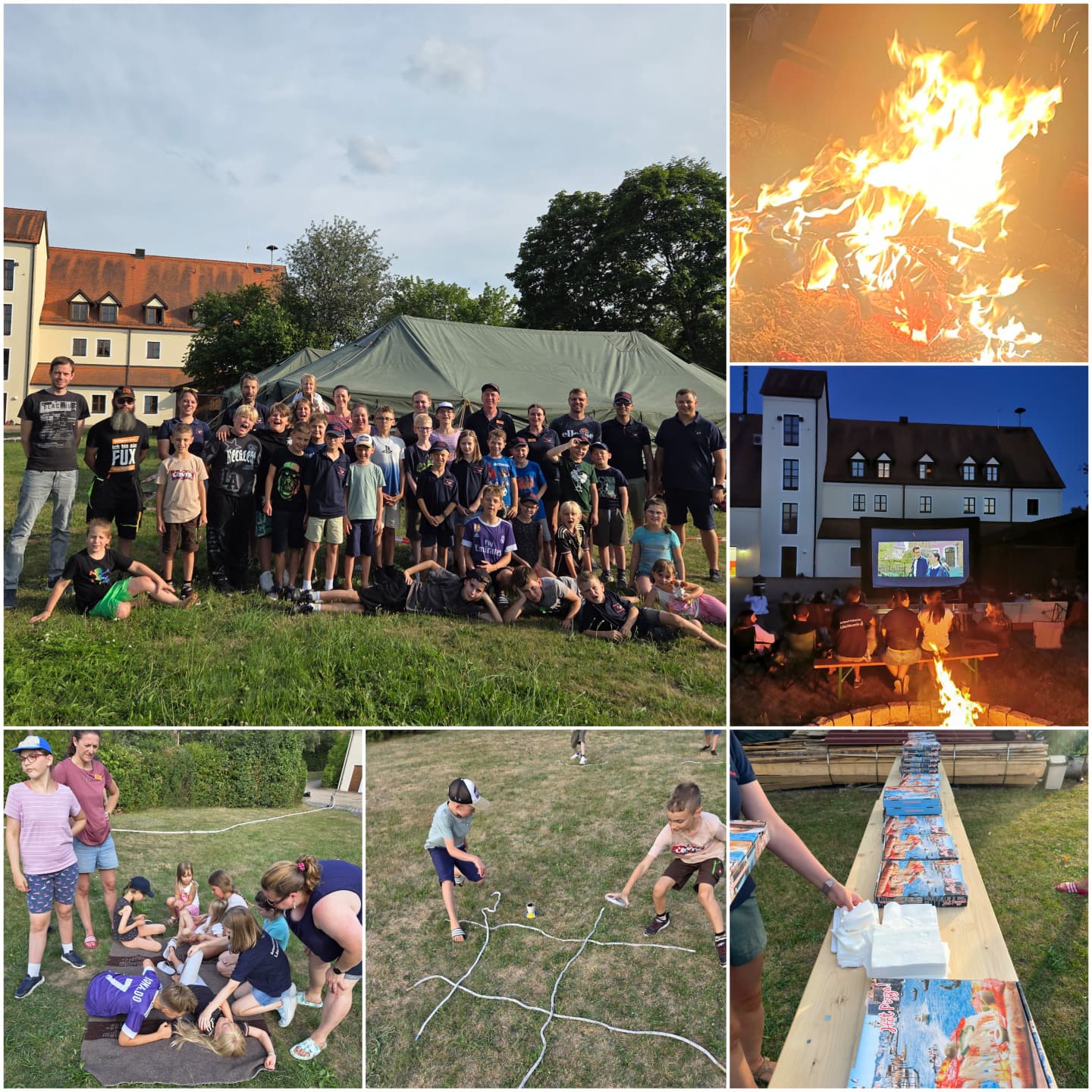 You are currently viewing Zeltlager der Kinderfeuerwehr