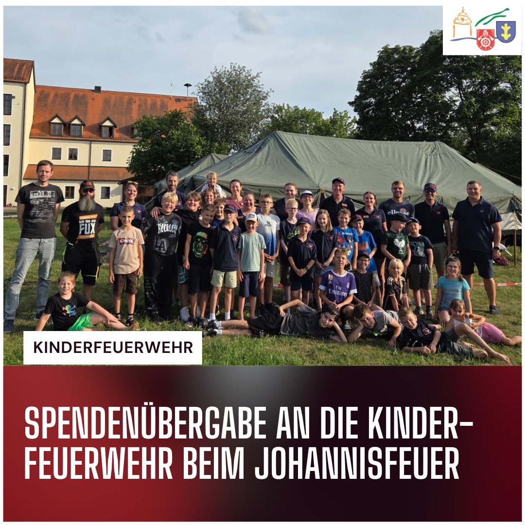 You are currently viewing Spendenübergabe am Johannisfeuer