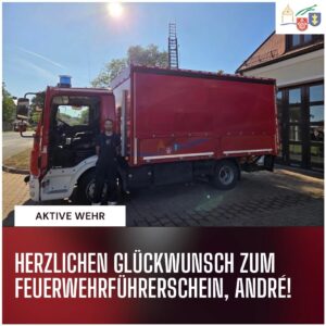 Feuerwehrführerschein Andre Casper