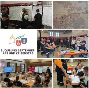 Zugübung September: AFS & Krisenstab