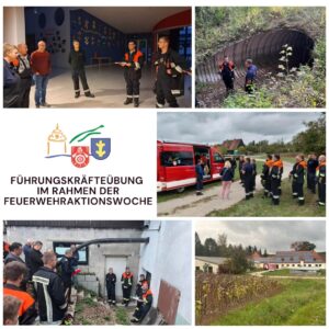 Führungskräfte-Ausbildung der Schnaittenbacher Feuerwehren im Rahmen der Aktionswoche