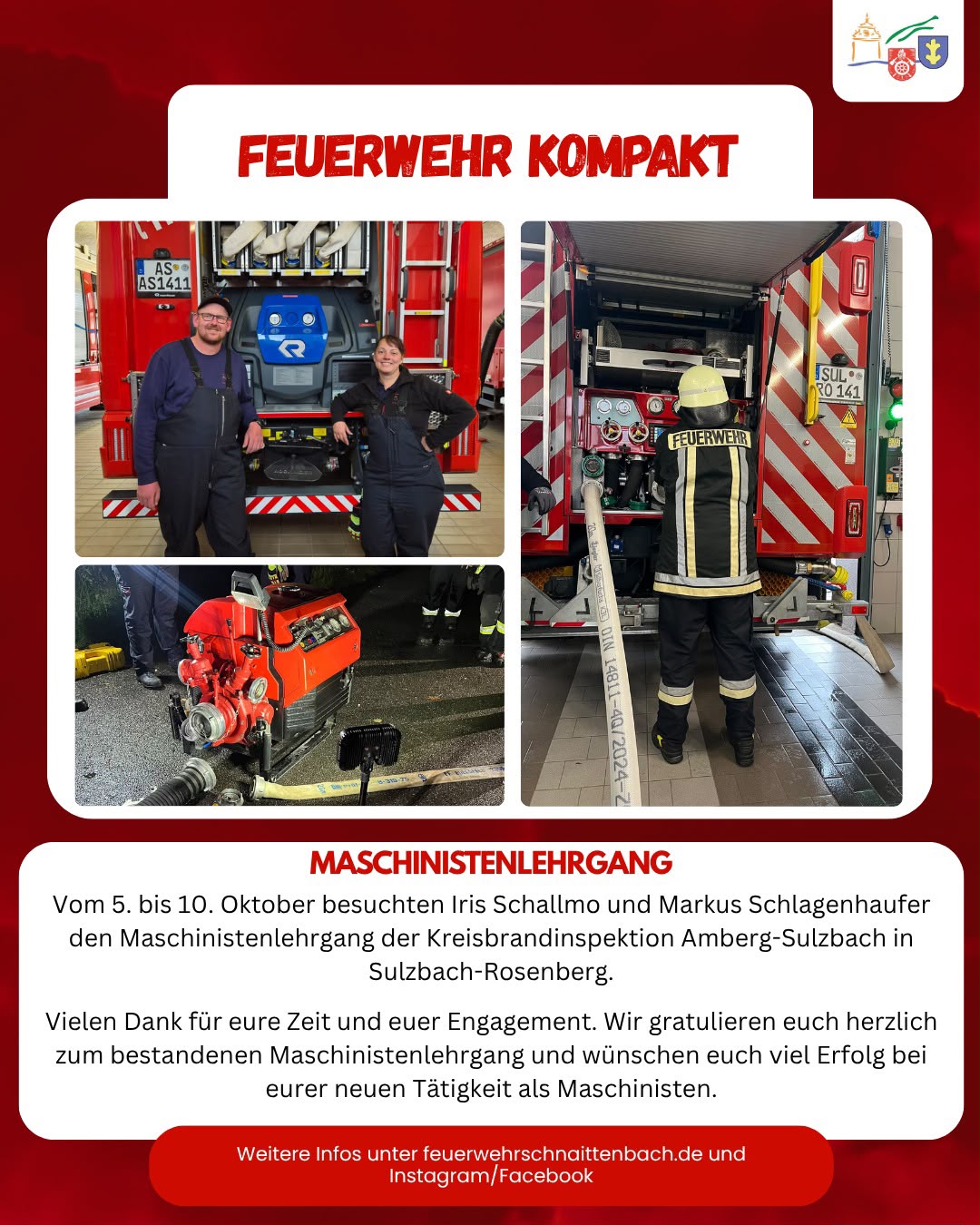 Read more about the article Maschinisten-Lehrgang 2026