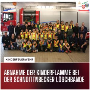 🔥 Kinderflamme bei der Schnoittnbecker Löschbande! 🔥