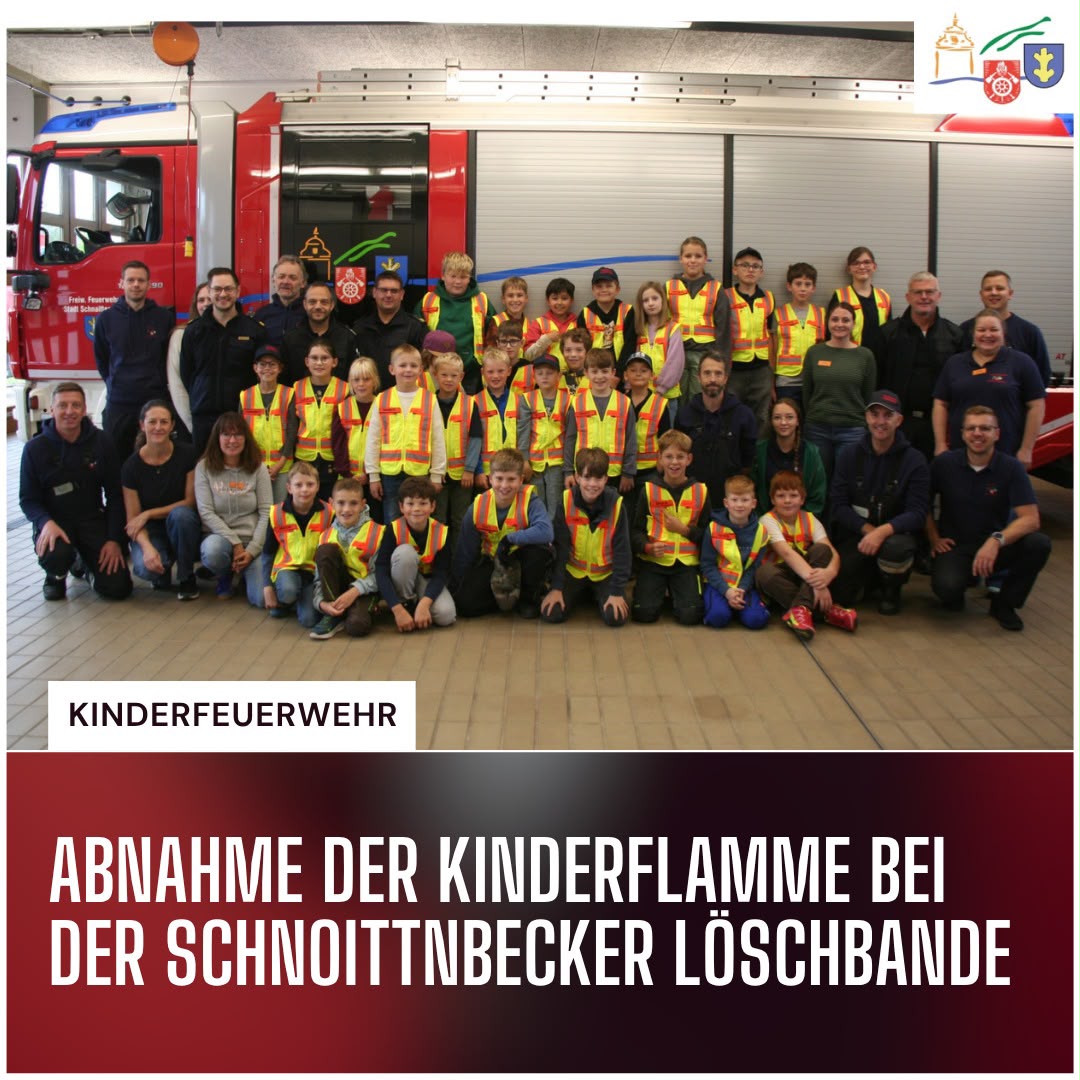 You are currently viewing 🔥 Kinderflamme bei der Schnoittnbecker Löschbande! 🔥